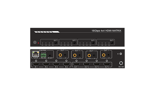 4x4 HDMI2.0 矩陣 